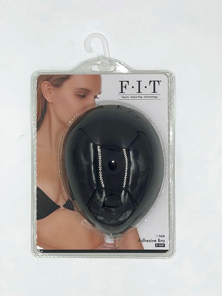 cloth adhesive bra cup d black 