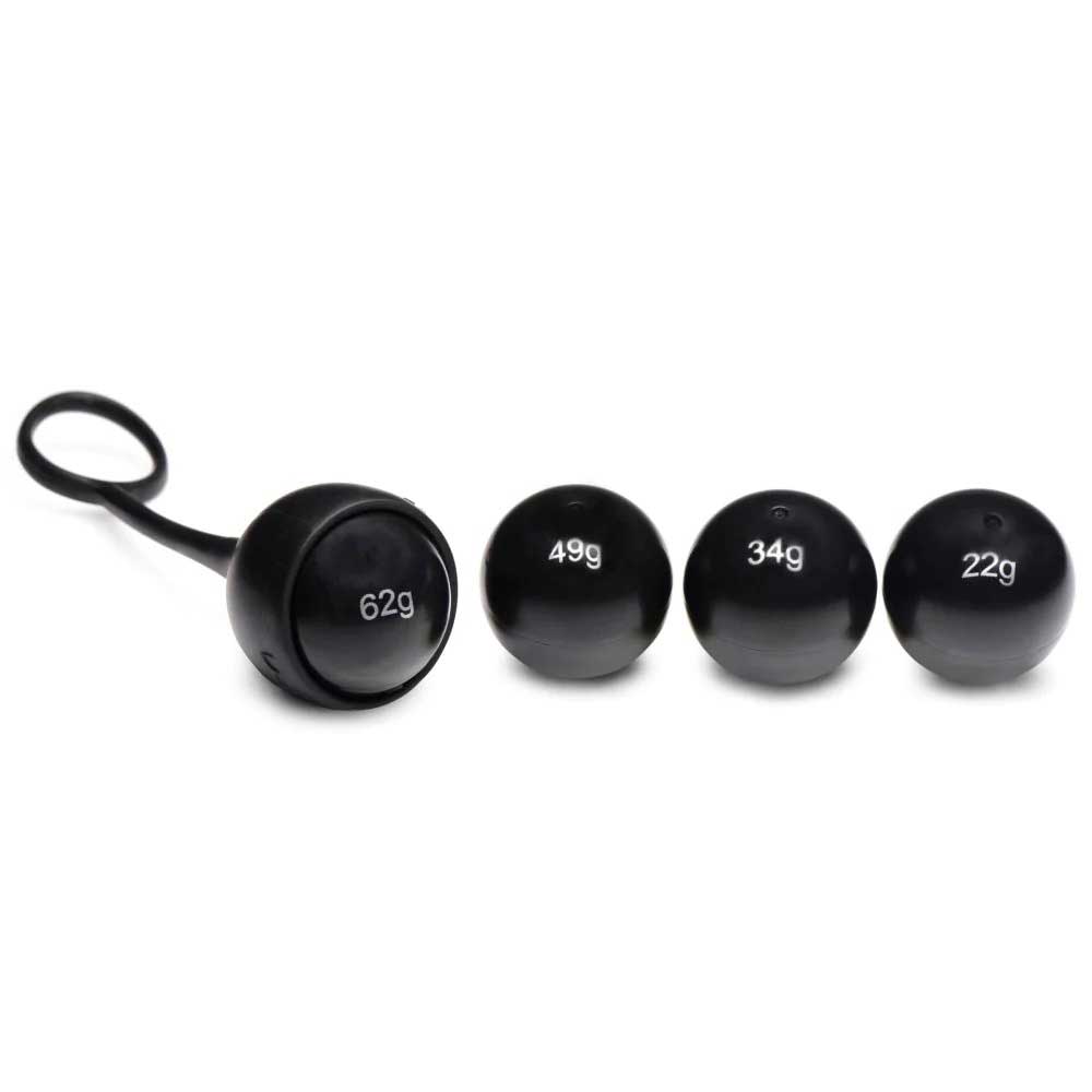 cock dangler silicone penis strap with weights  black 