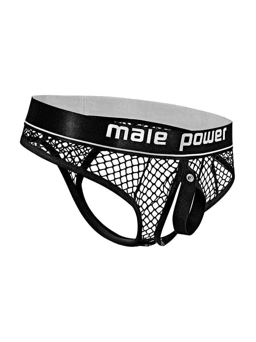 cock pit net cock ring thong l xl black 