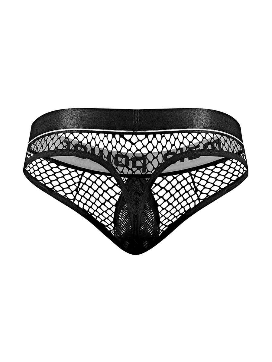 cock pit net cock ring thong l xl black 