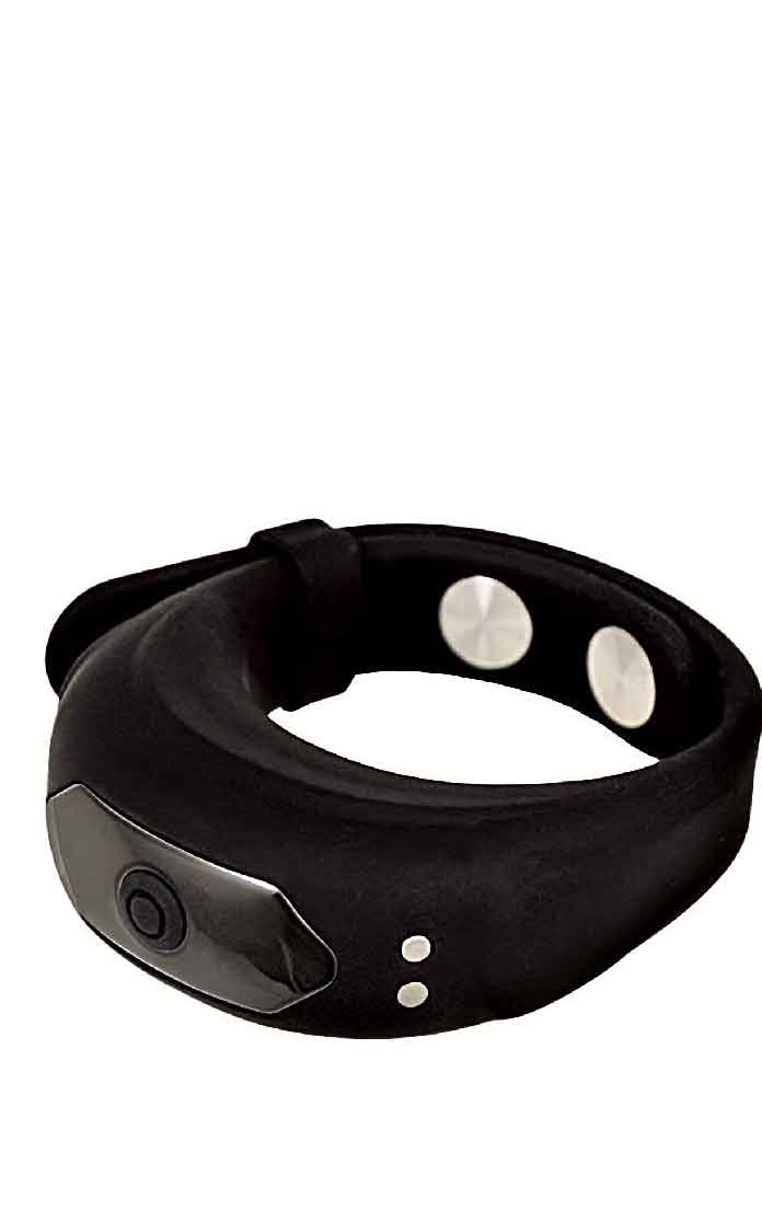 cockpower adjustable belt ring black 