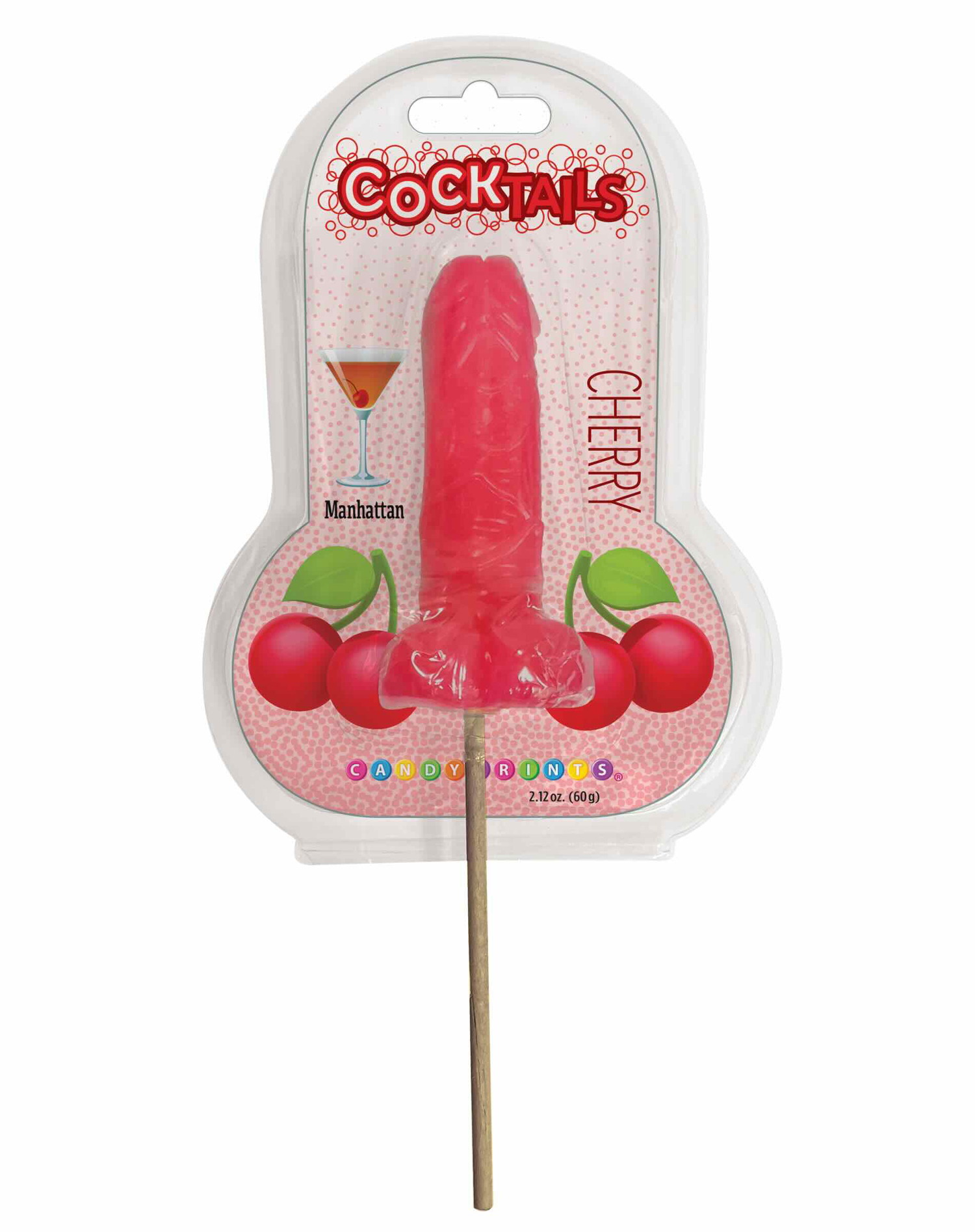 cocktail suckers cherry 