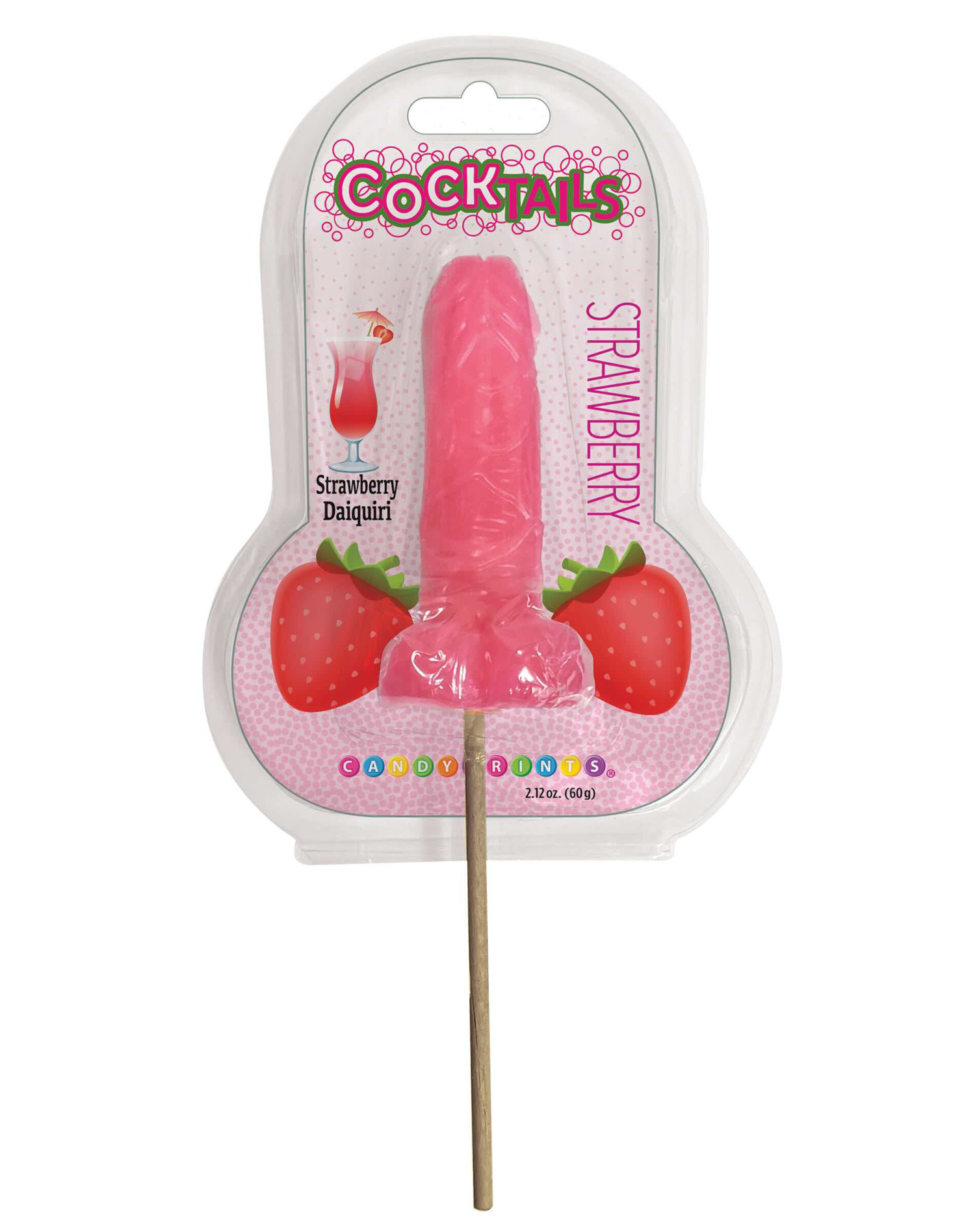 cocktail suckers strawberry 