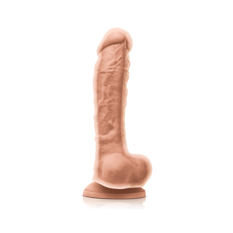 colours dual density  inch dildo white 