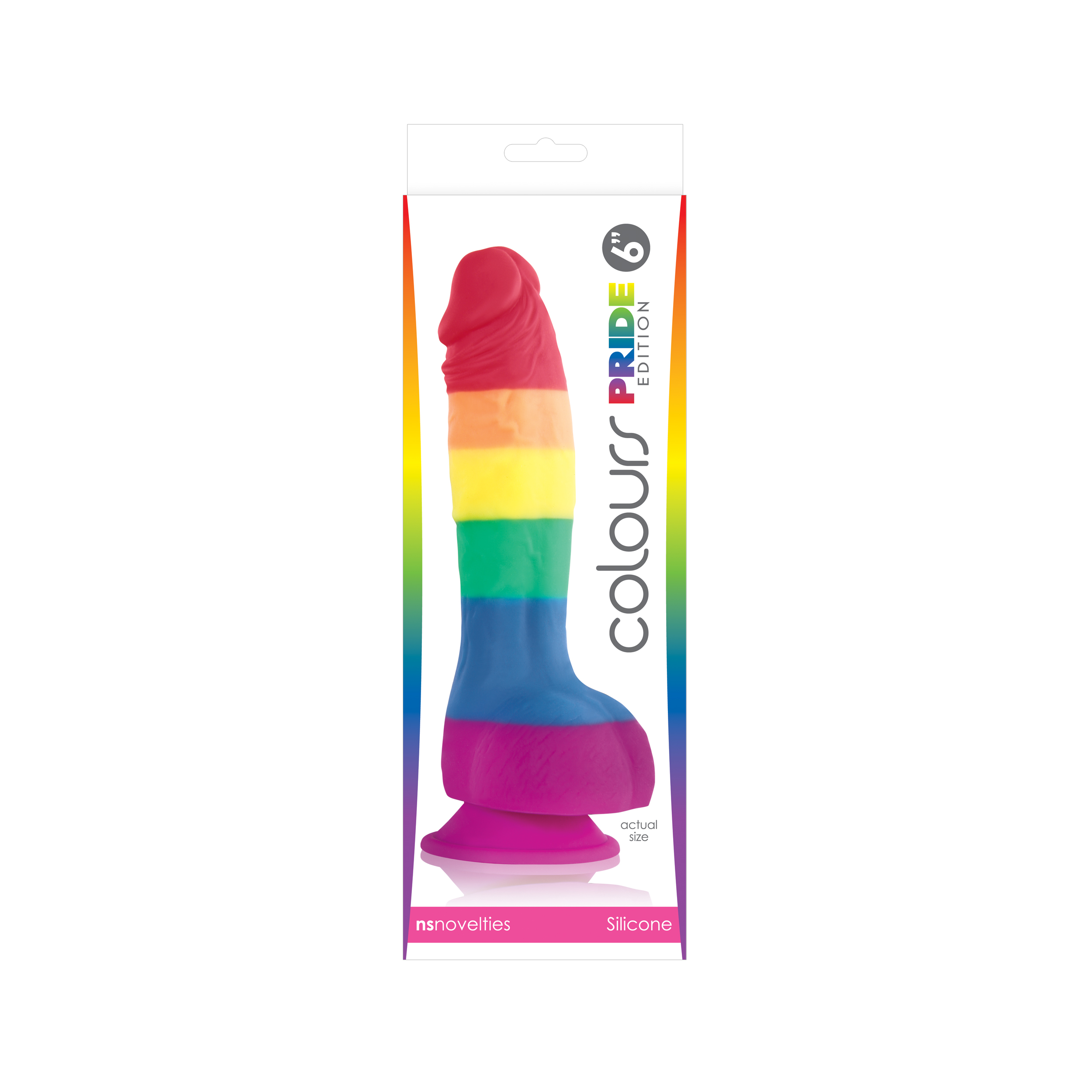 colours pride edition  inch dong rainbow 