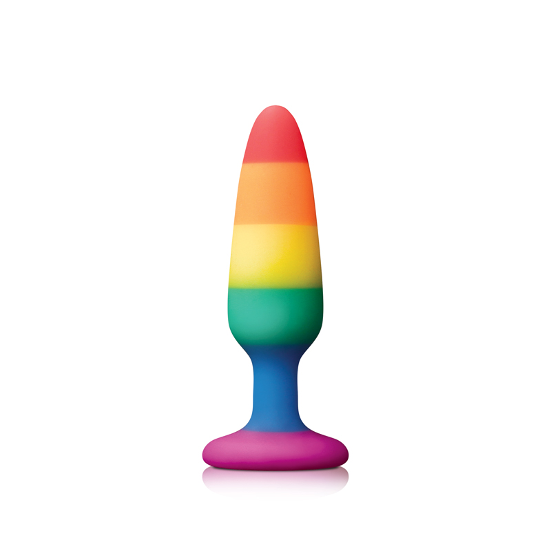 colours pride edition pleasure plug medium rainbow 