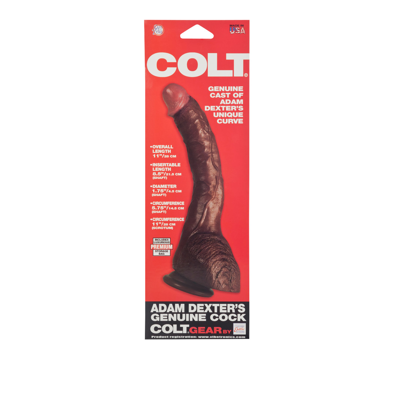 colt adam dexters genuine cock brown 