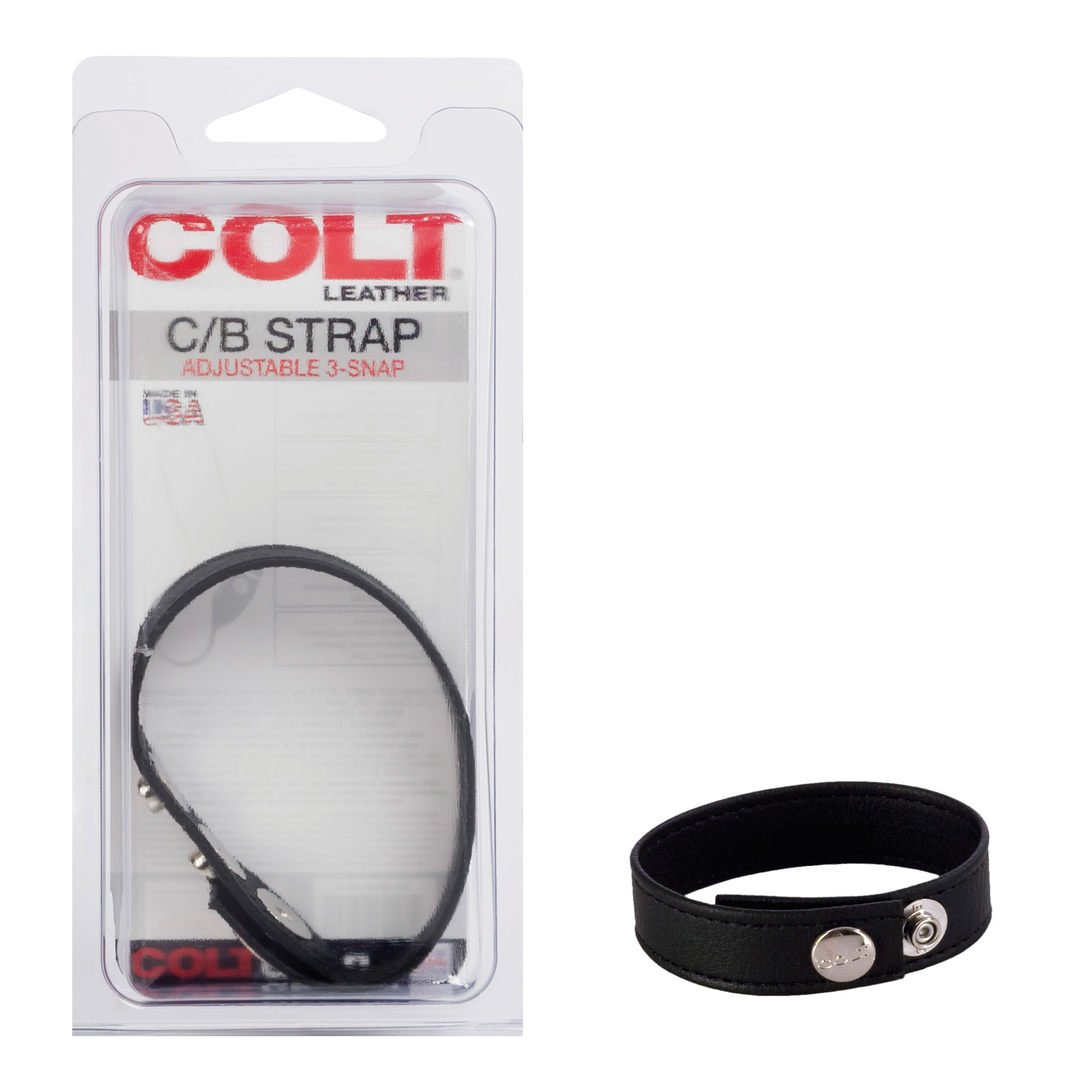 colt adjustable  snap leather 