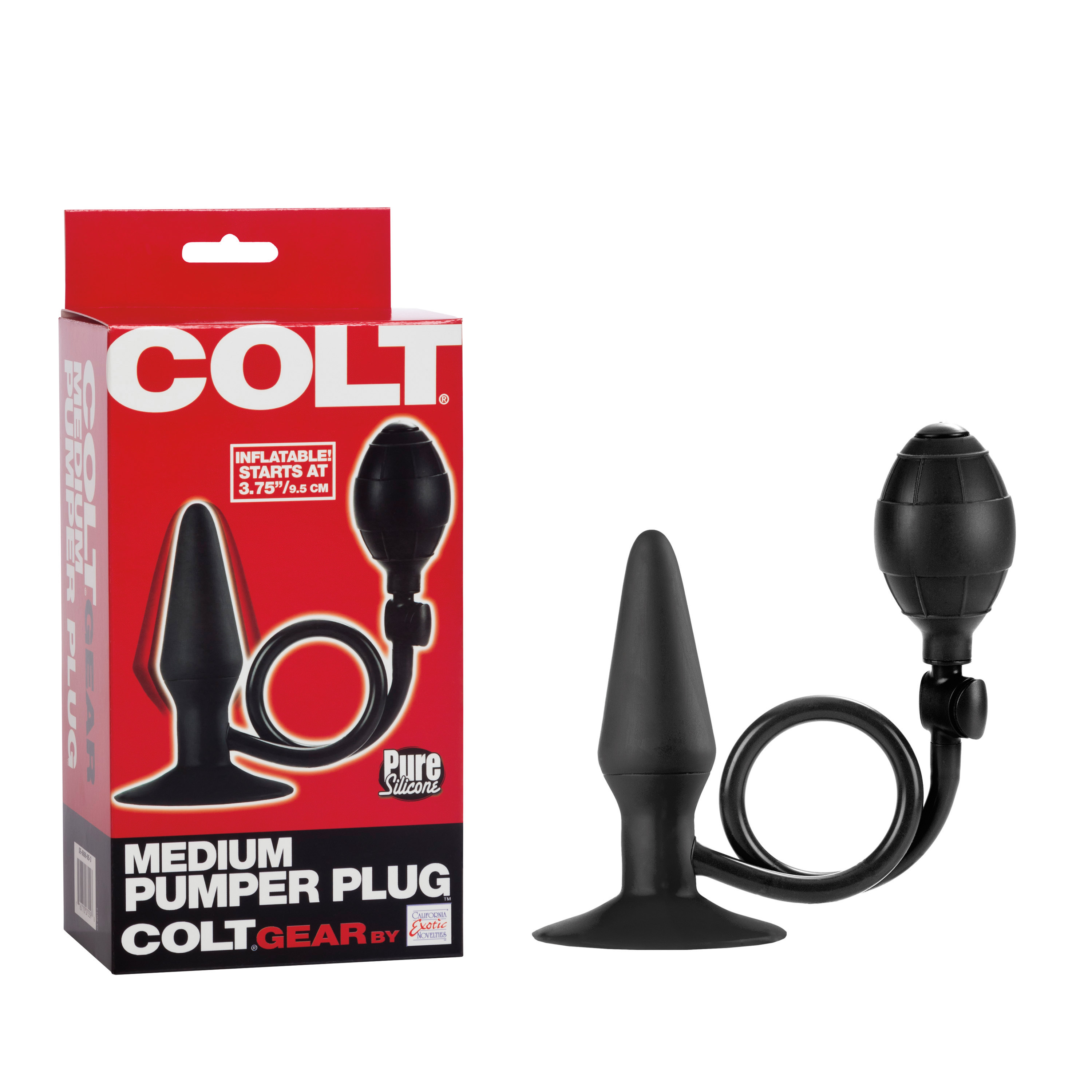 colt medium pumper plug black 