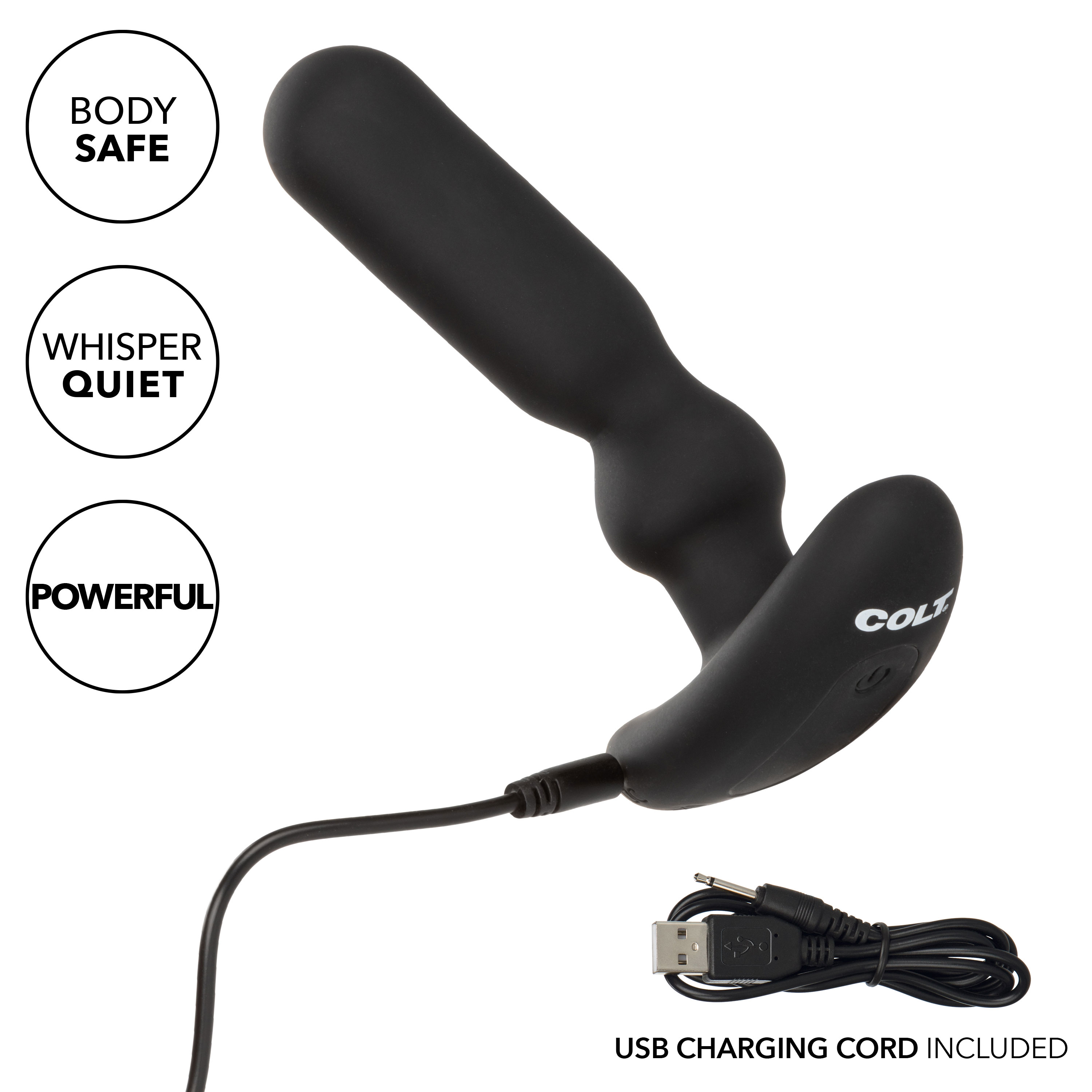 colt rechargeable anal t black 