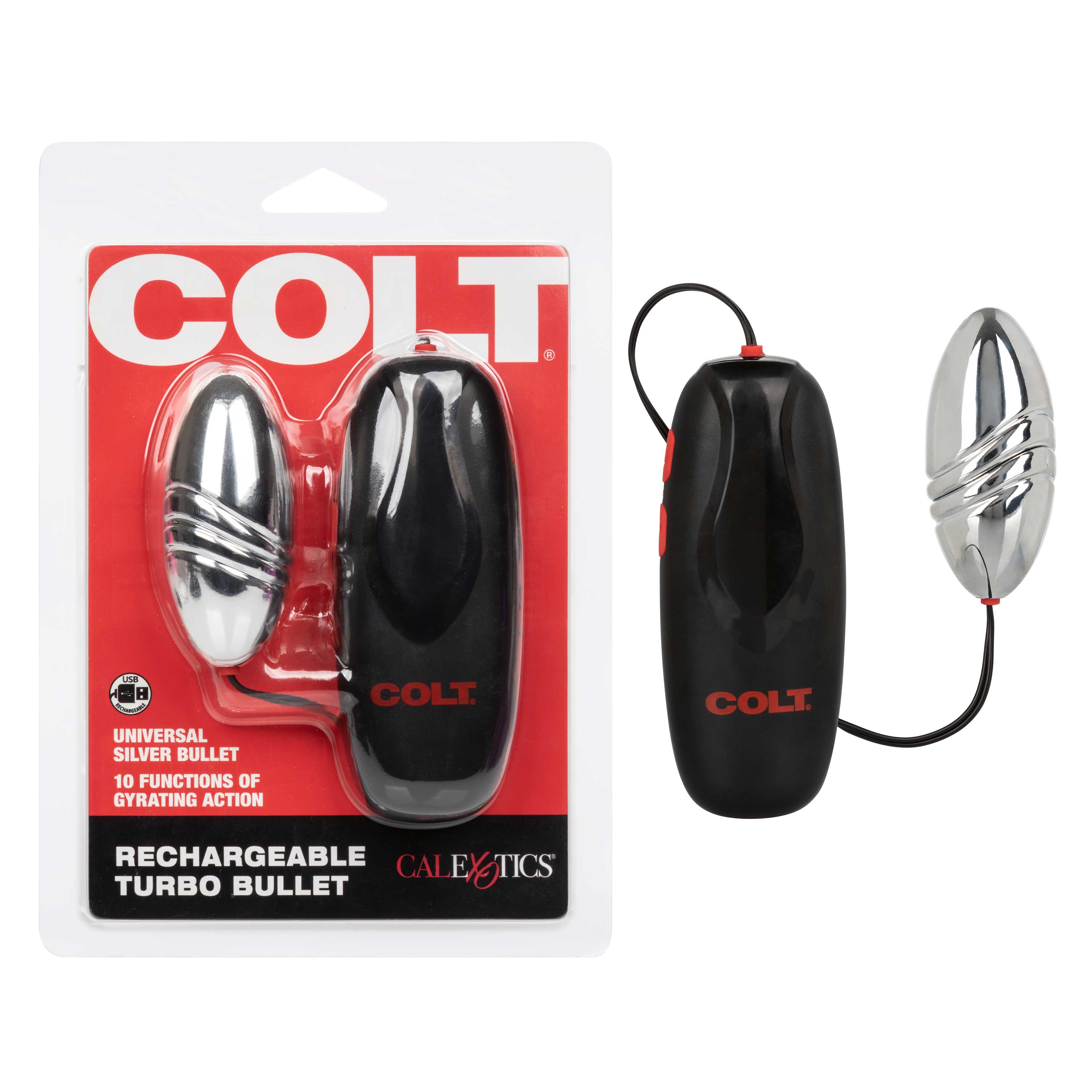 colt rechargeable turbo bullet silver 