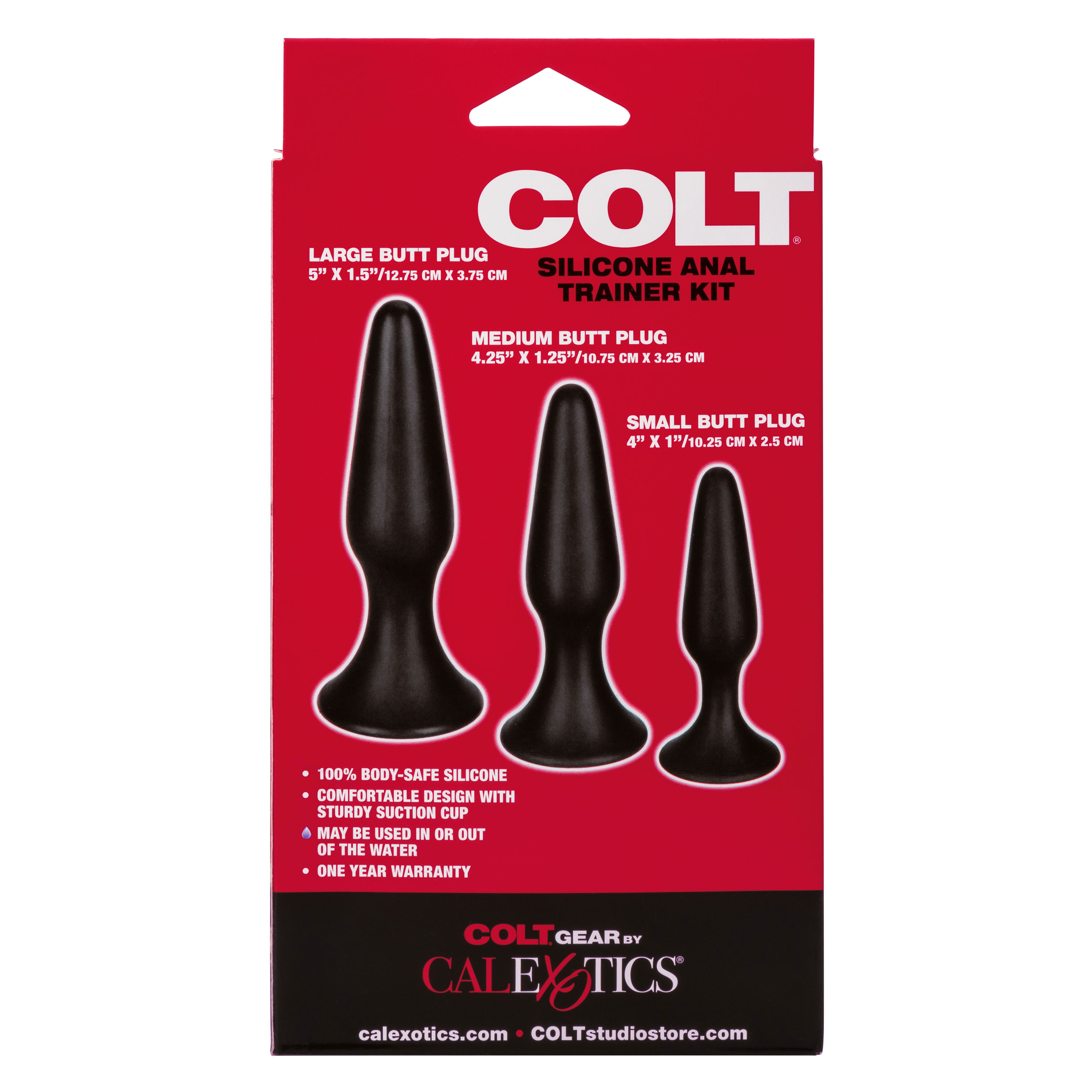 colt silicone anal trainer kit 