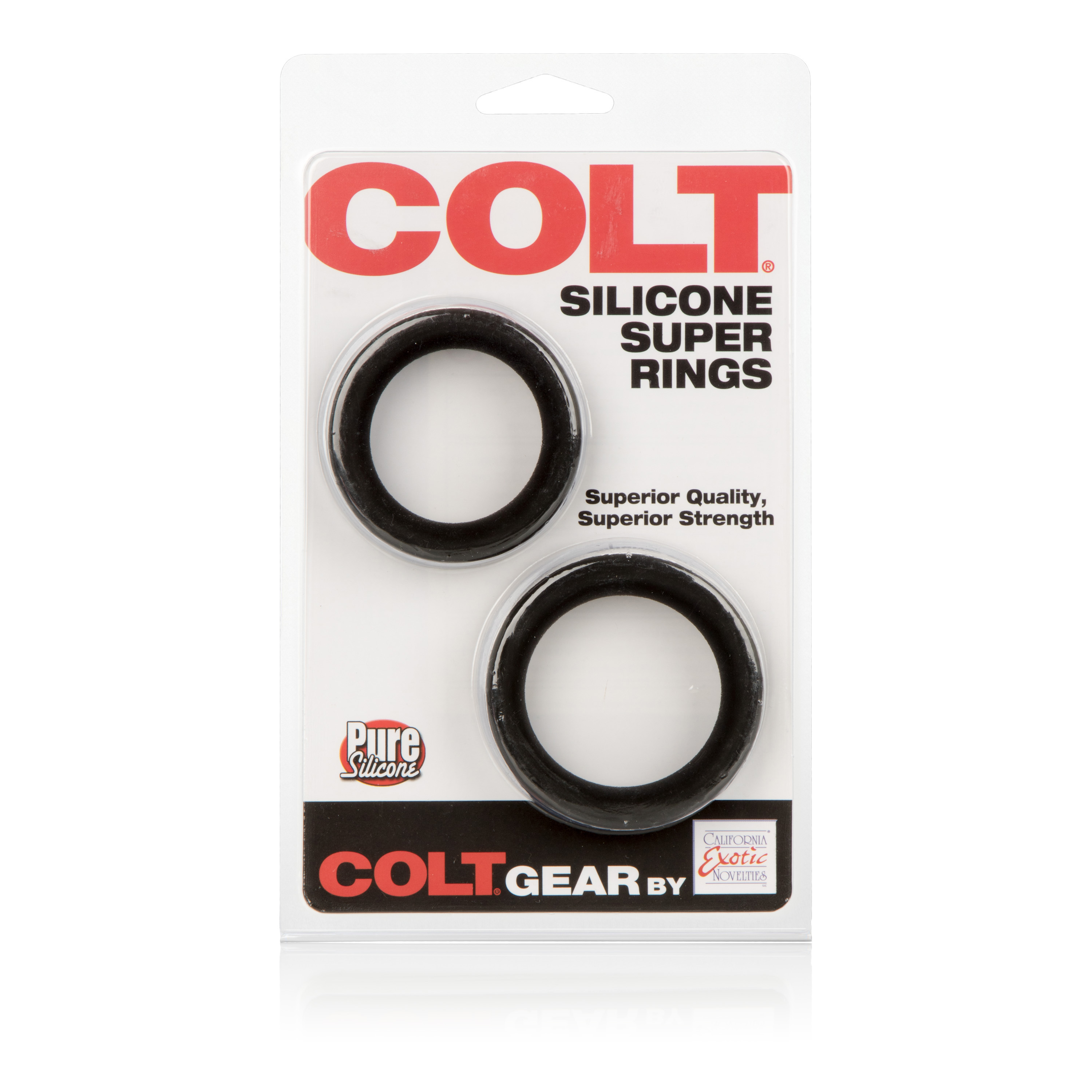 colt silicone super rings black 