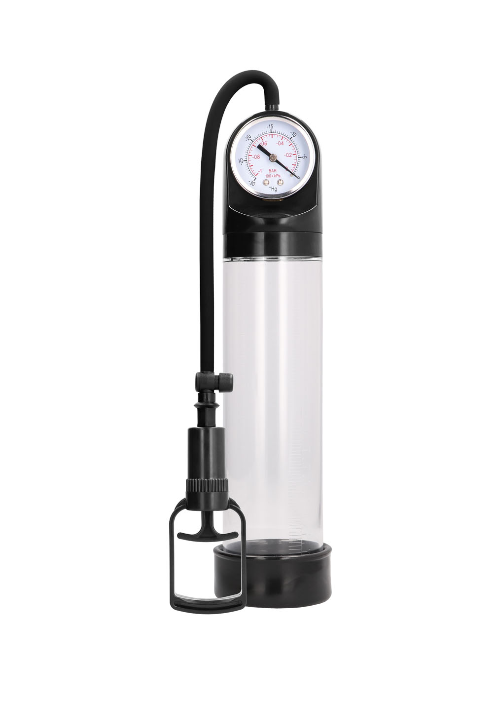 comfort pump with advanced psi gauge transparent 