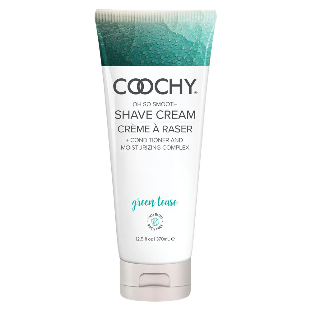 coochy  shave cream green tease . fl oz. 