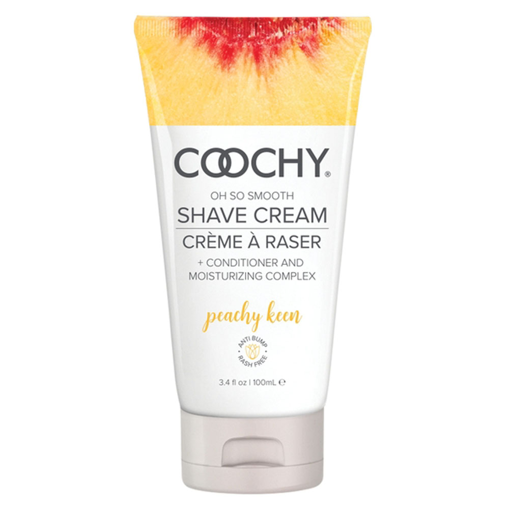 coochy oh so smooth shave cream peachy keen . fl oz ml 