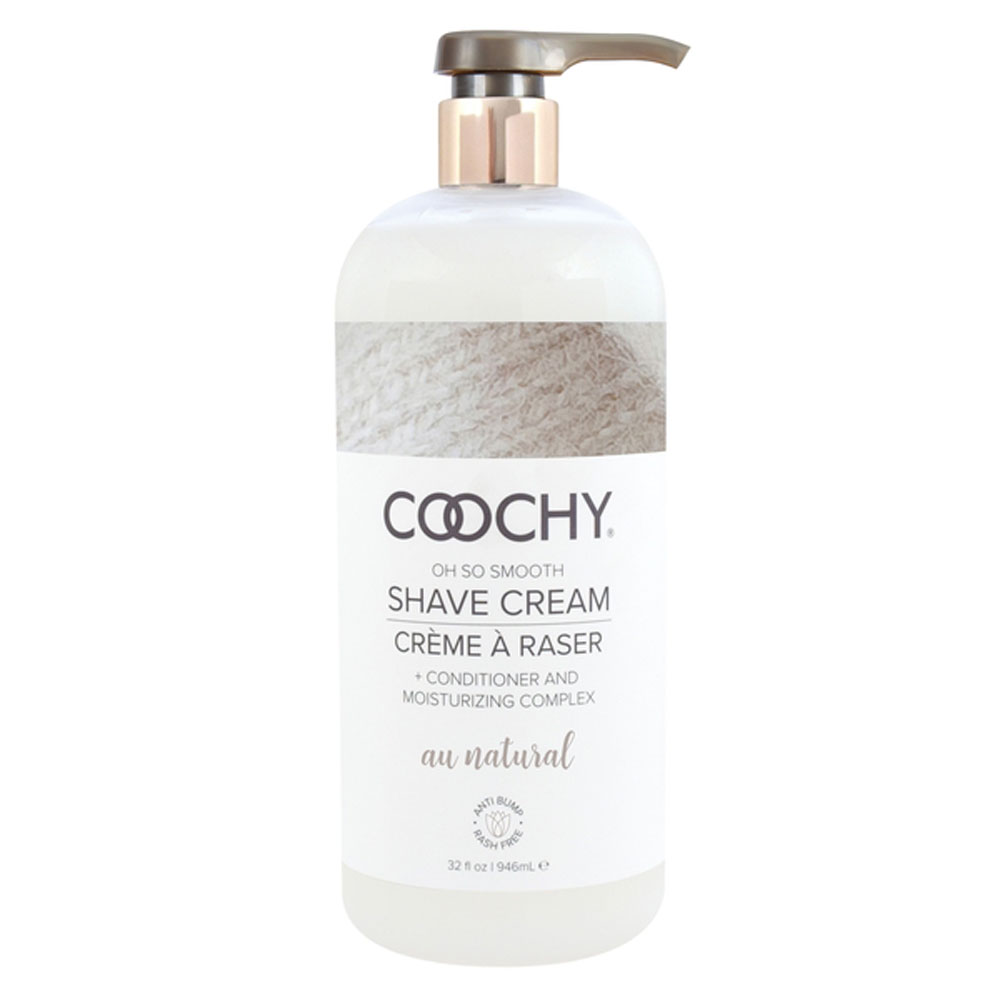 coochy shave cream au natural  oz 