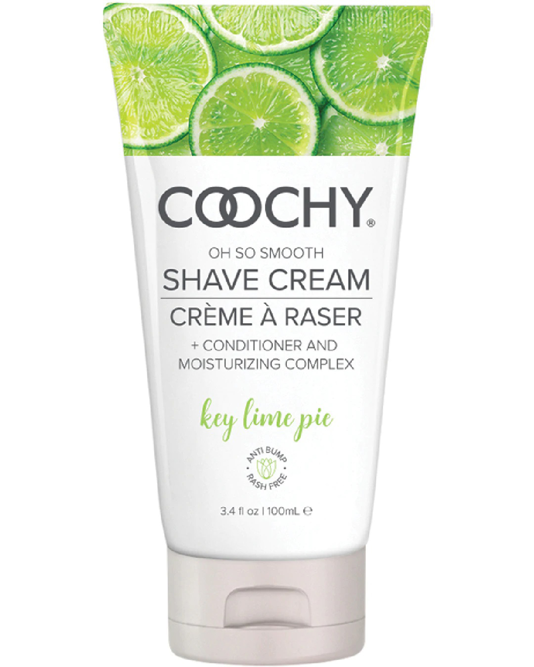 coochy shave cream key lime pie . oz 