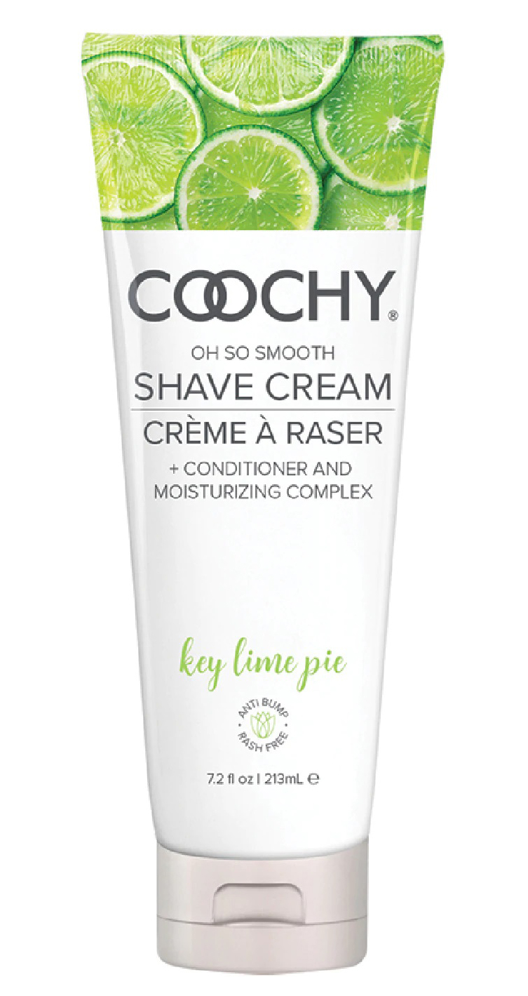 coochy shave cream key lime pie . oz 