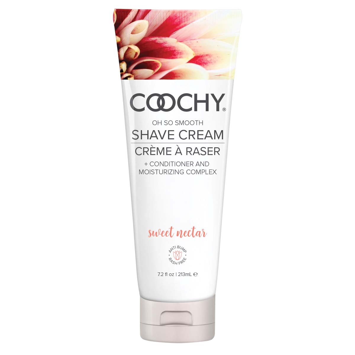 coochy shave cream sweet nectar  oz 