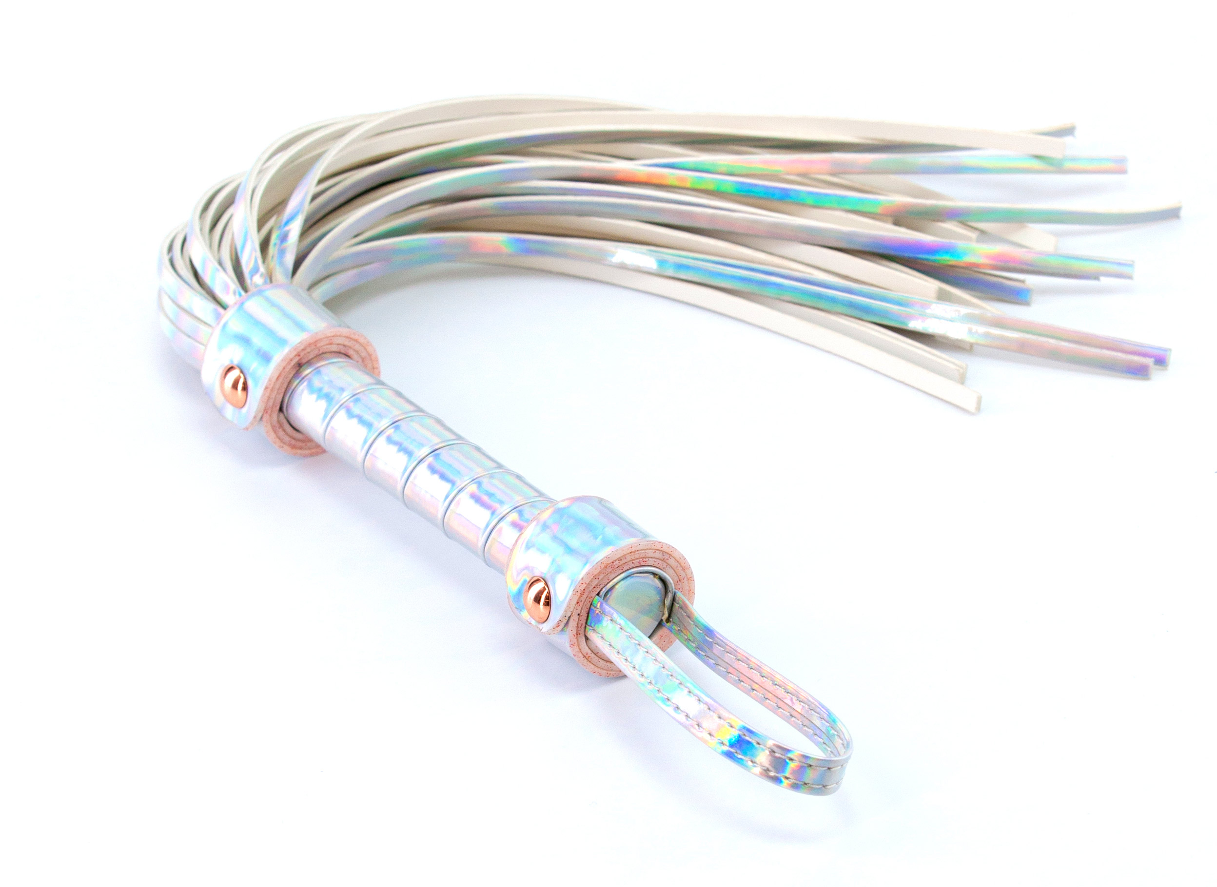 cosmo bondage flogger rainbow 