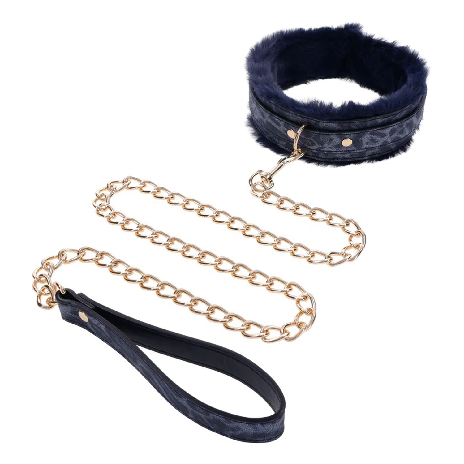 cougar fur collar and leash 