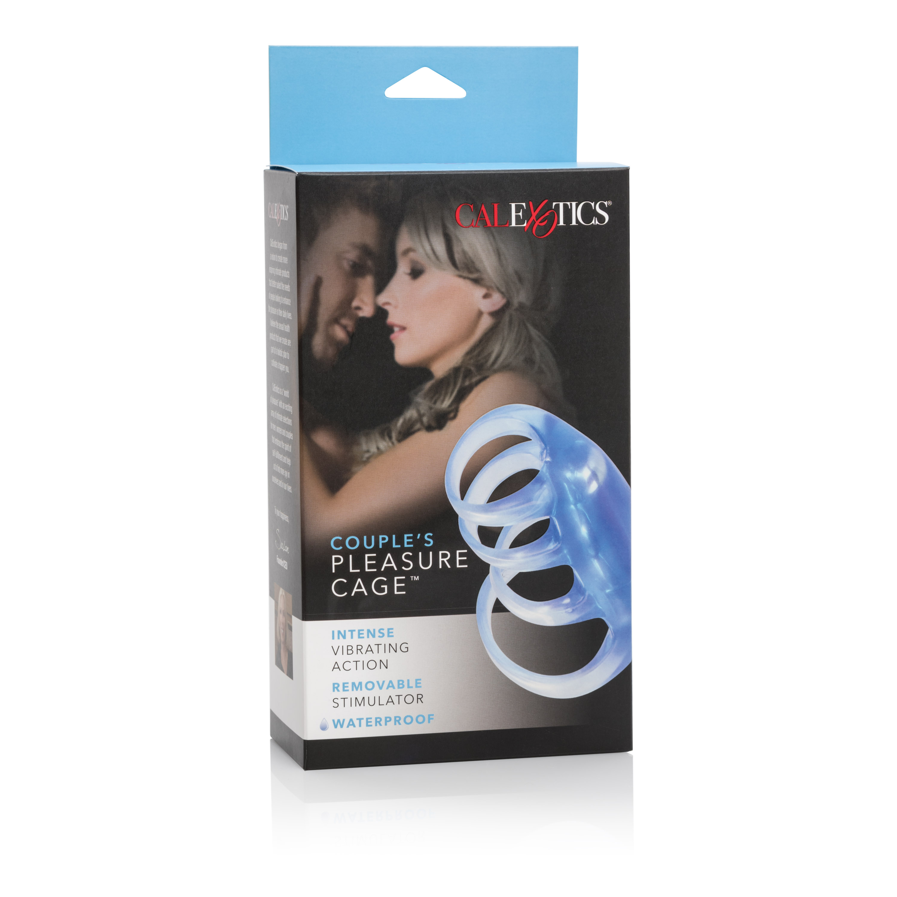 couples pleasure cage blue 