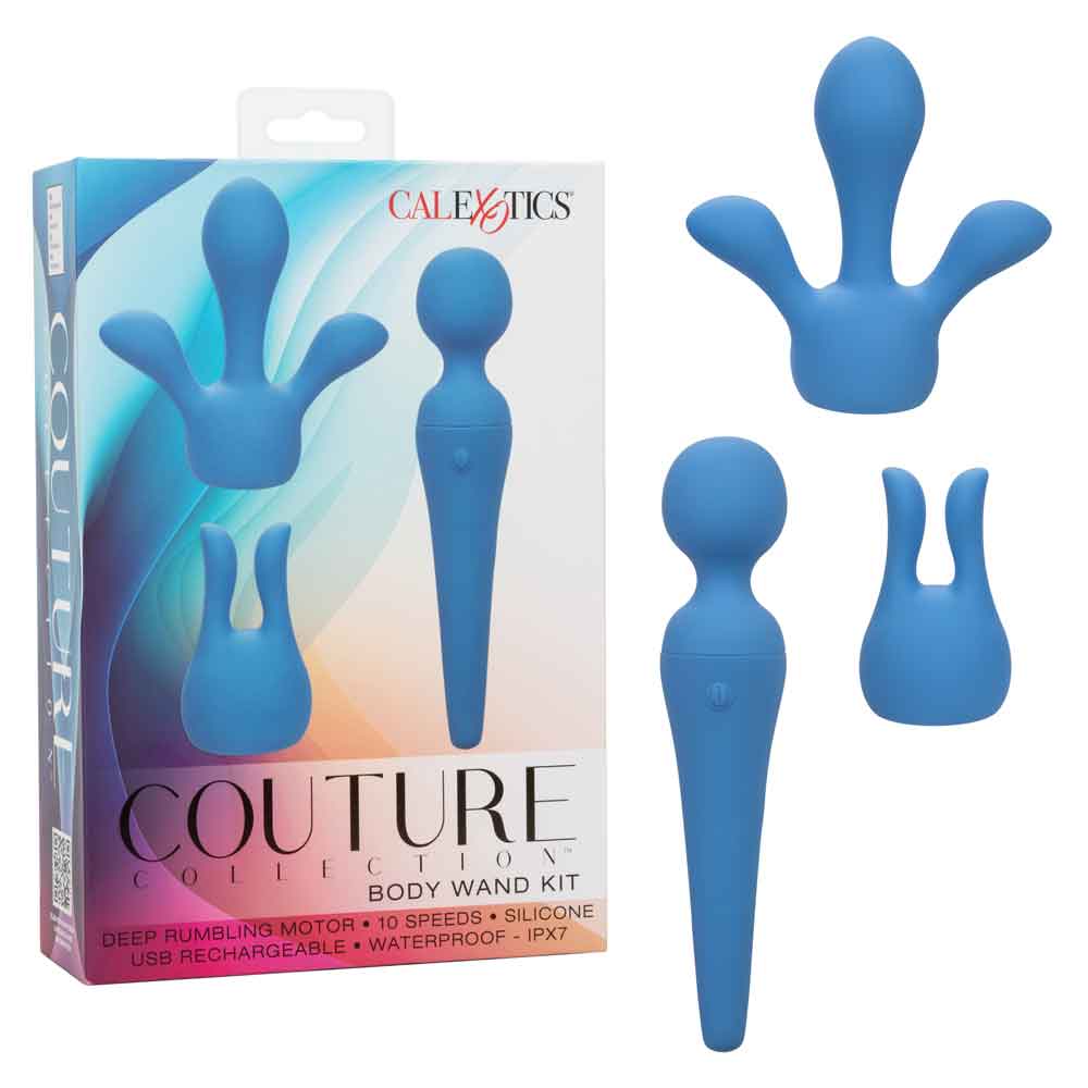 couture collection body wand kit blue 