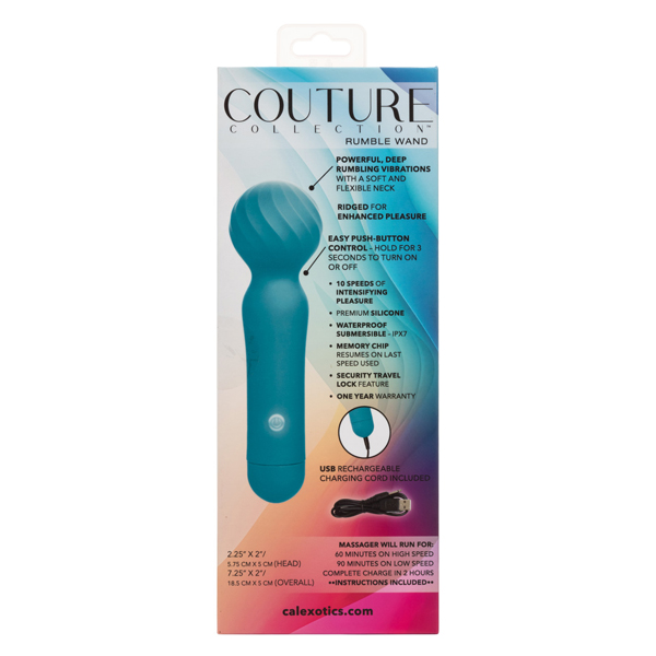 couture collection rumble wand blue 