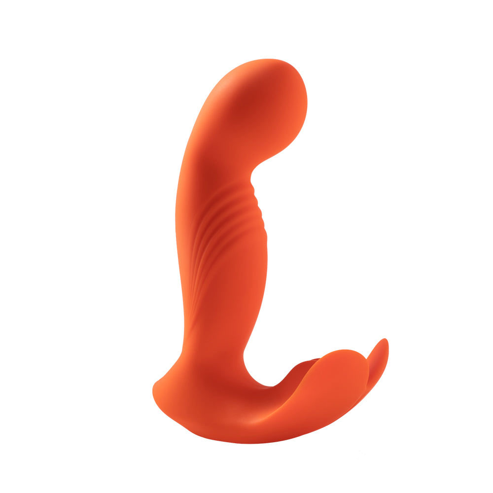 crave  g spot and clit vibrator orange 