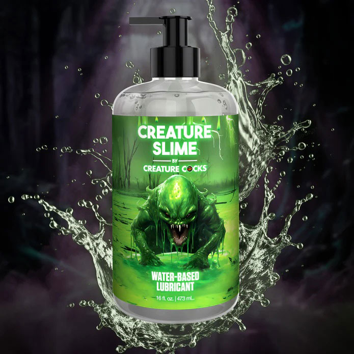 creature slime water based lubricant oz 