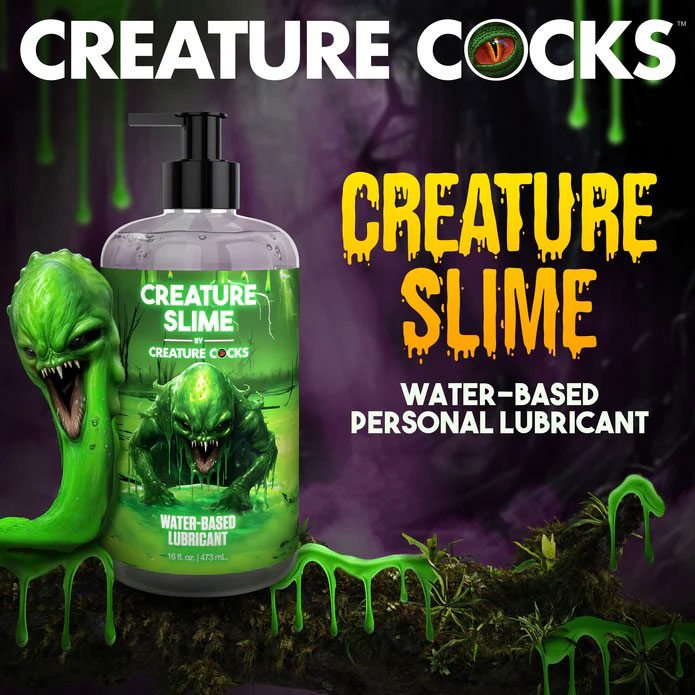 creature slime water based lubricant oz 