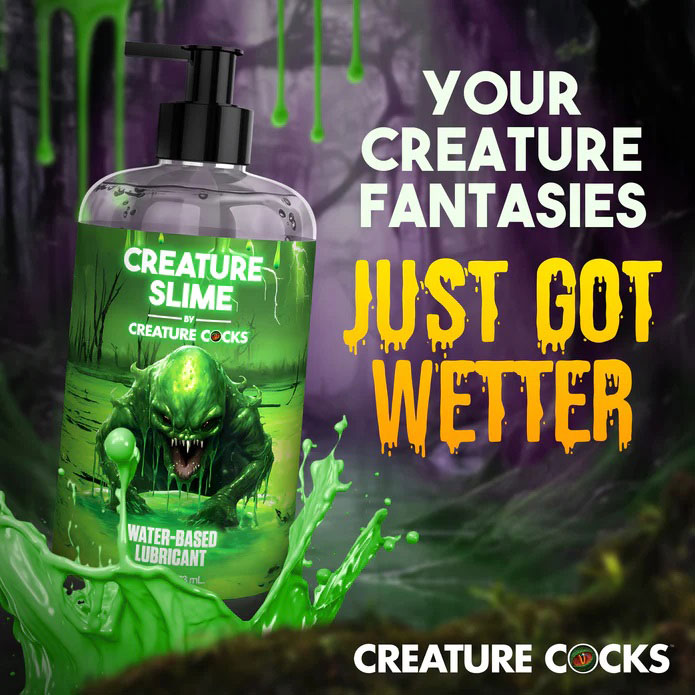 creature slime water based lubricant oz 