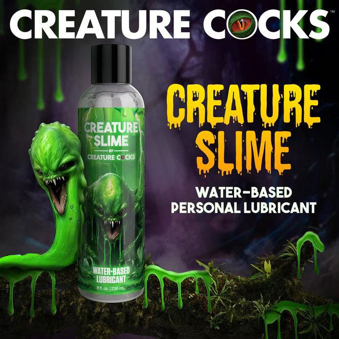 creature slime water based lubricant oz 