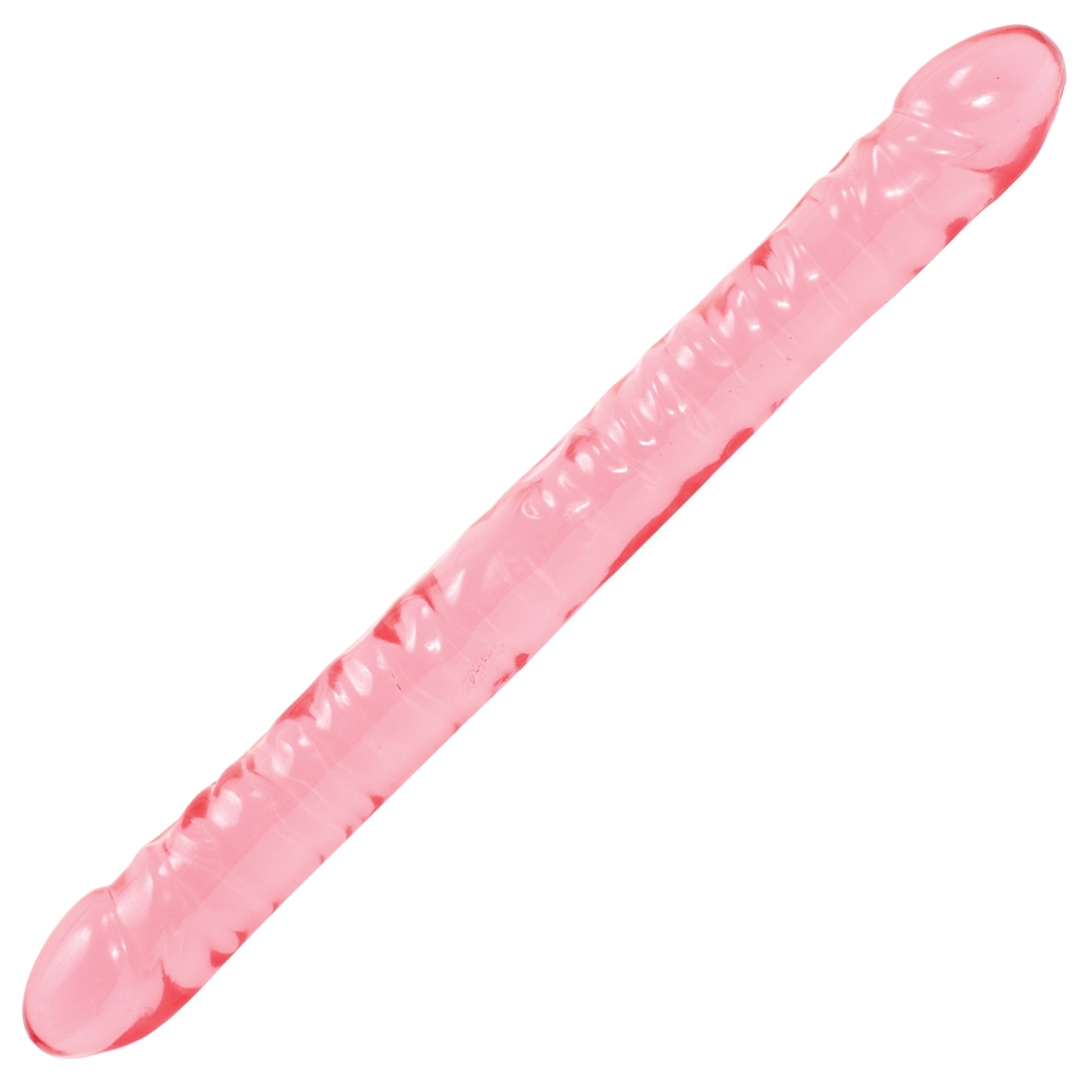 crystal jellies  inch double dong pink 
