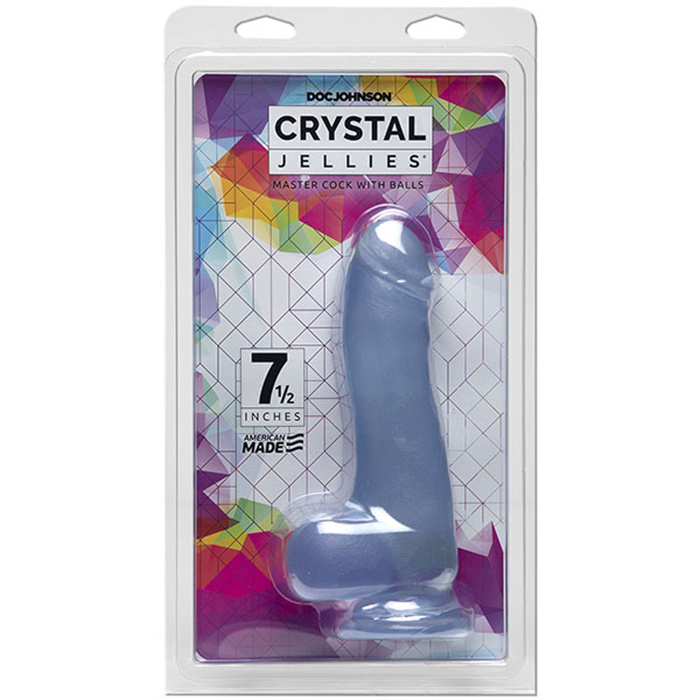 crystal jellies . inch master cock with balls 