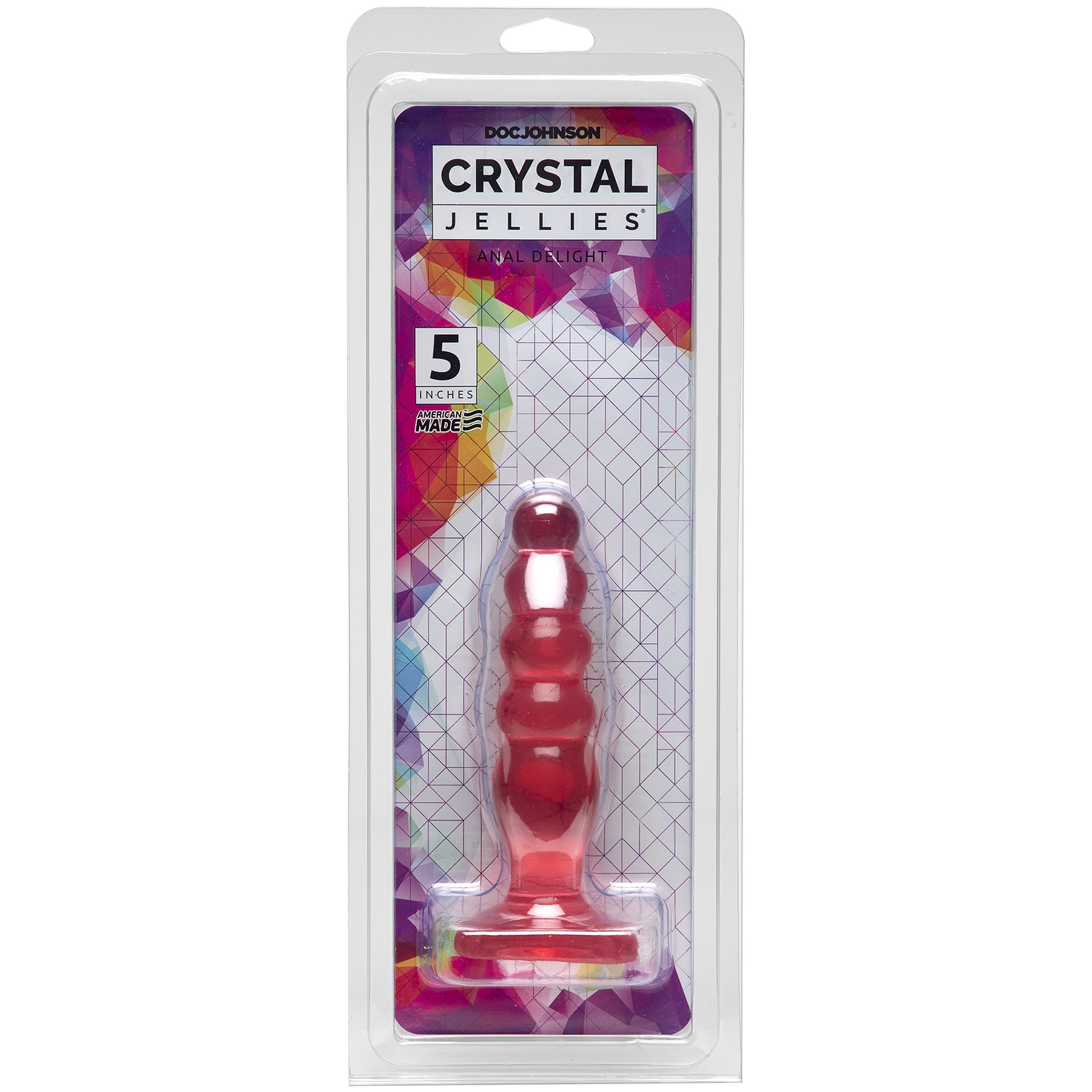 crystal jellies anal delight pink 