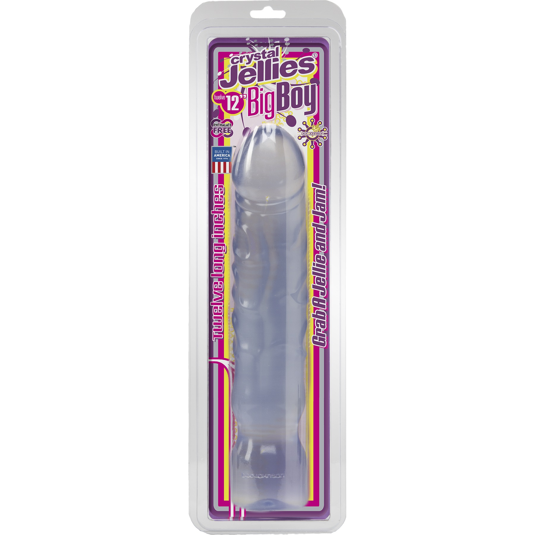 crystal jellies big boy  inch clear 