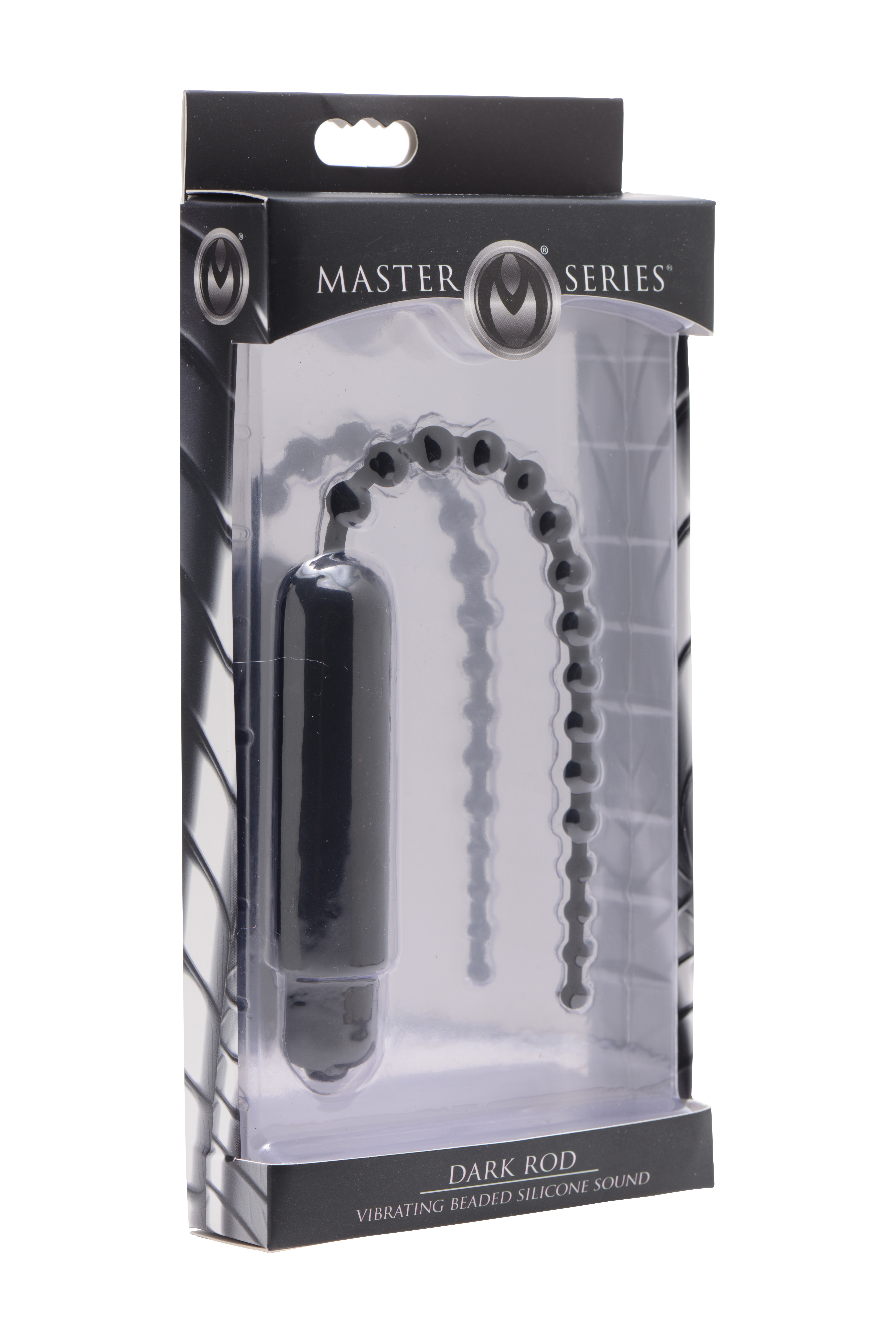 dark rod vibrating beaded silicone sound 