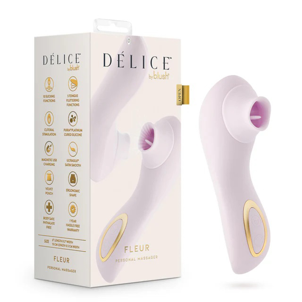 delice fleur air pulsing vibe barely purple 