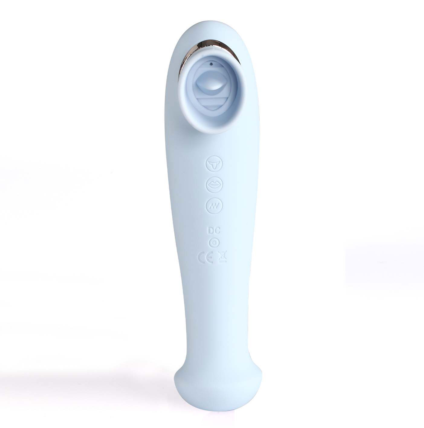 destiny  function rechargeable vibrating  suction wand blue 