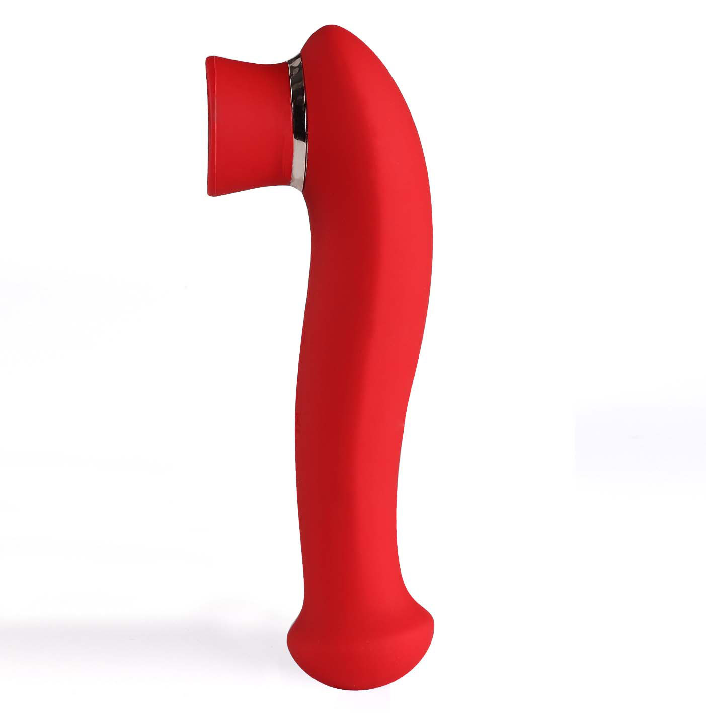 destiny  function rechargeable vibrating suction wand cherry red 