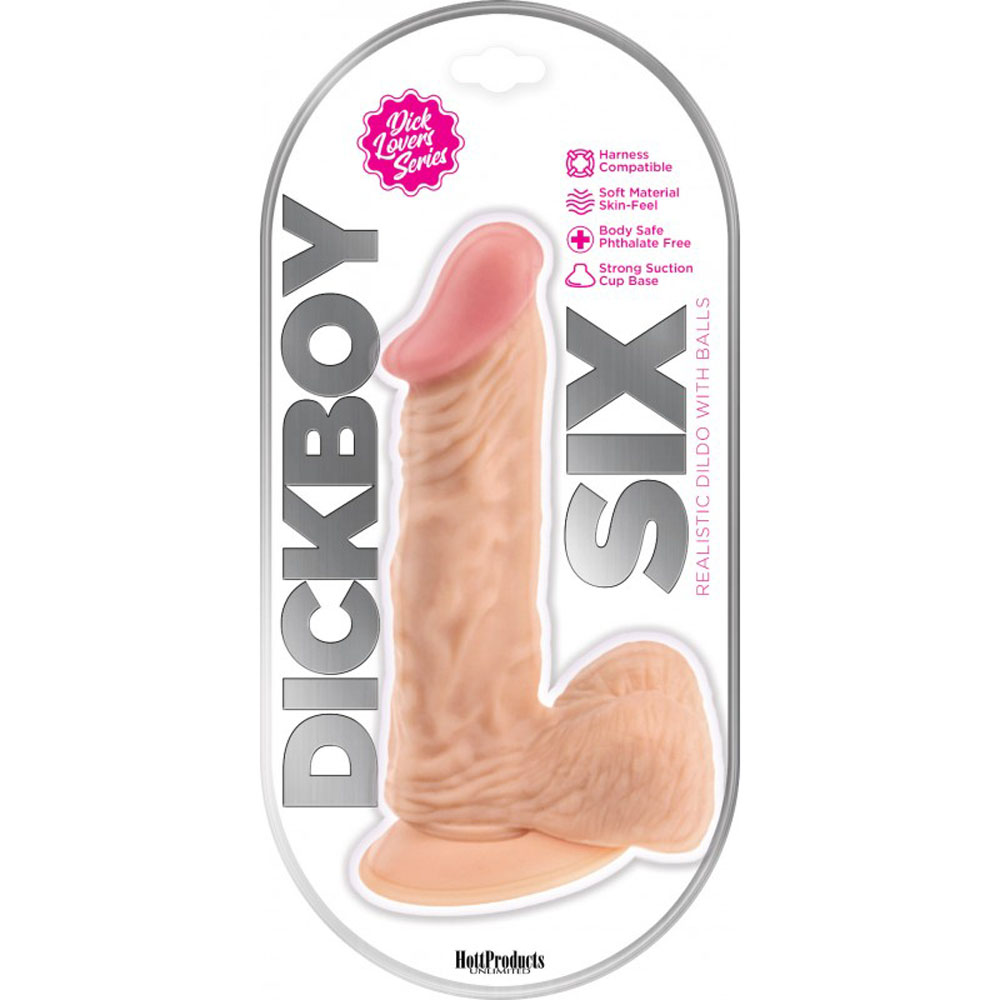 dick boy  inch dildo flesh 