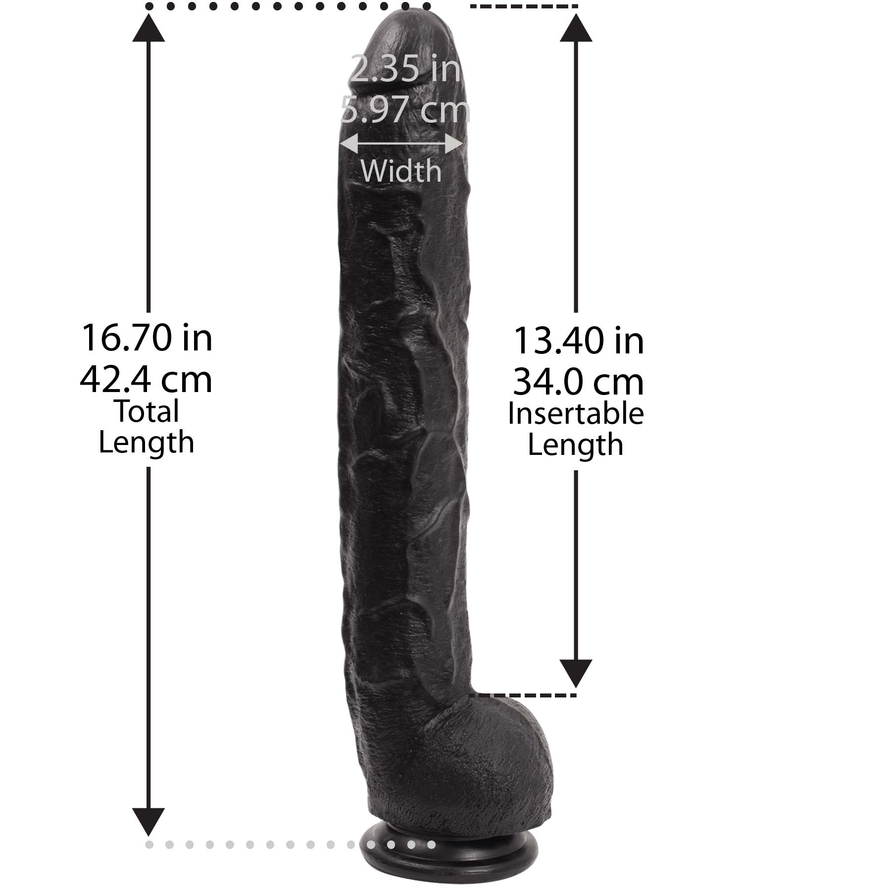 dick rambone cock  inch black 