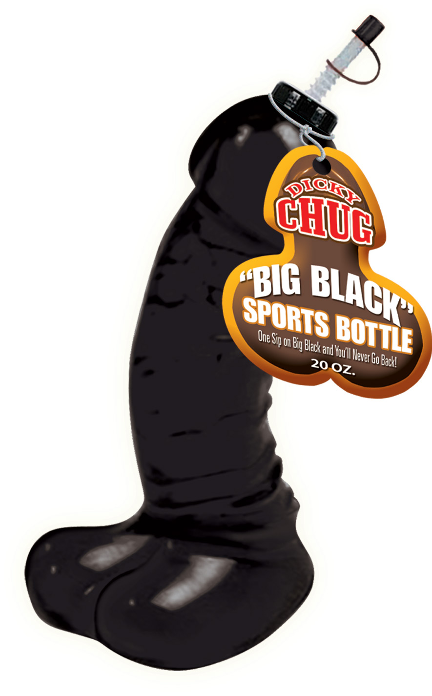 dicky chug sports bottle black 