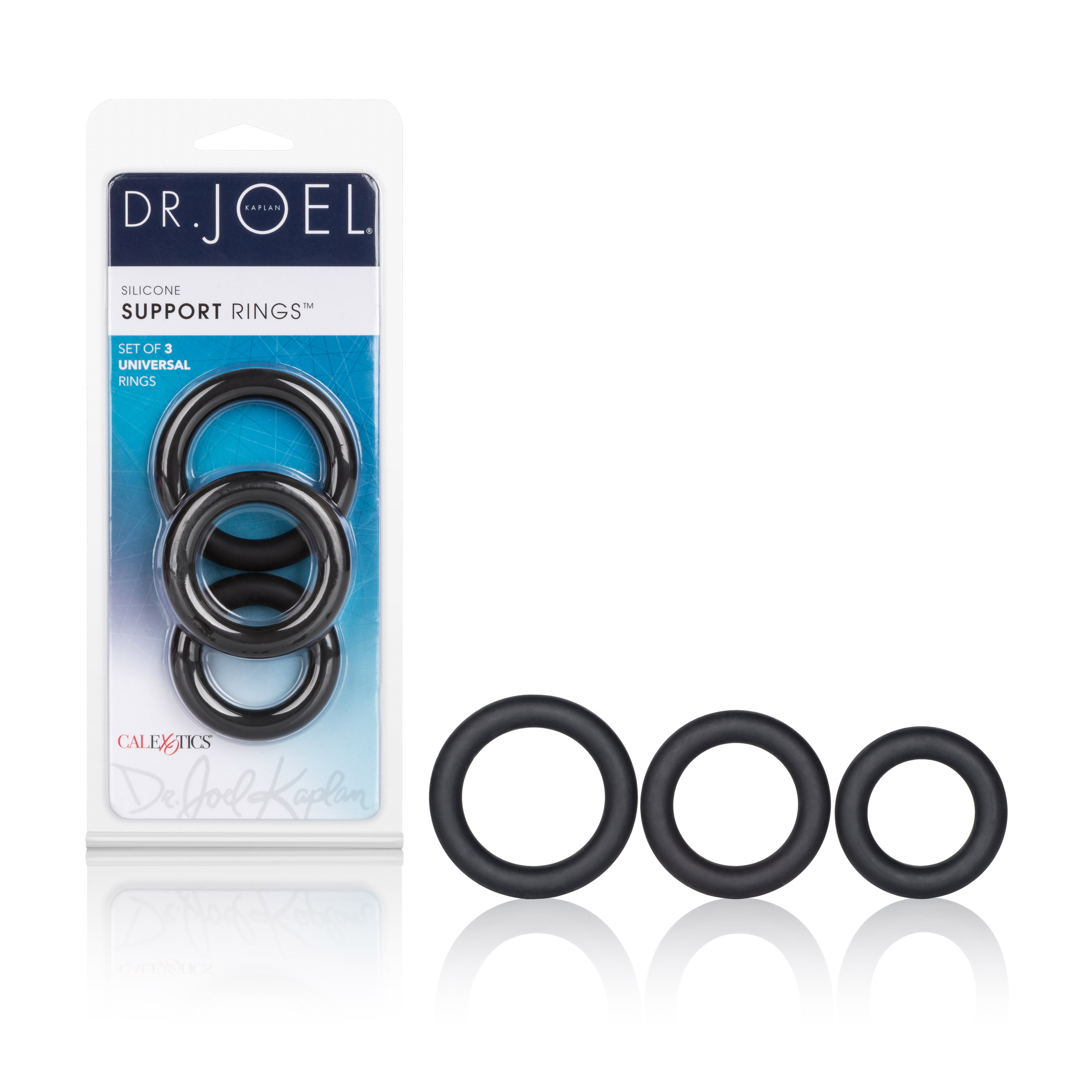 dr joel kaplan silicone support rings black 