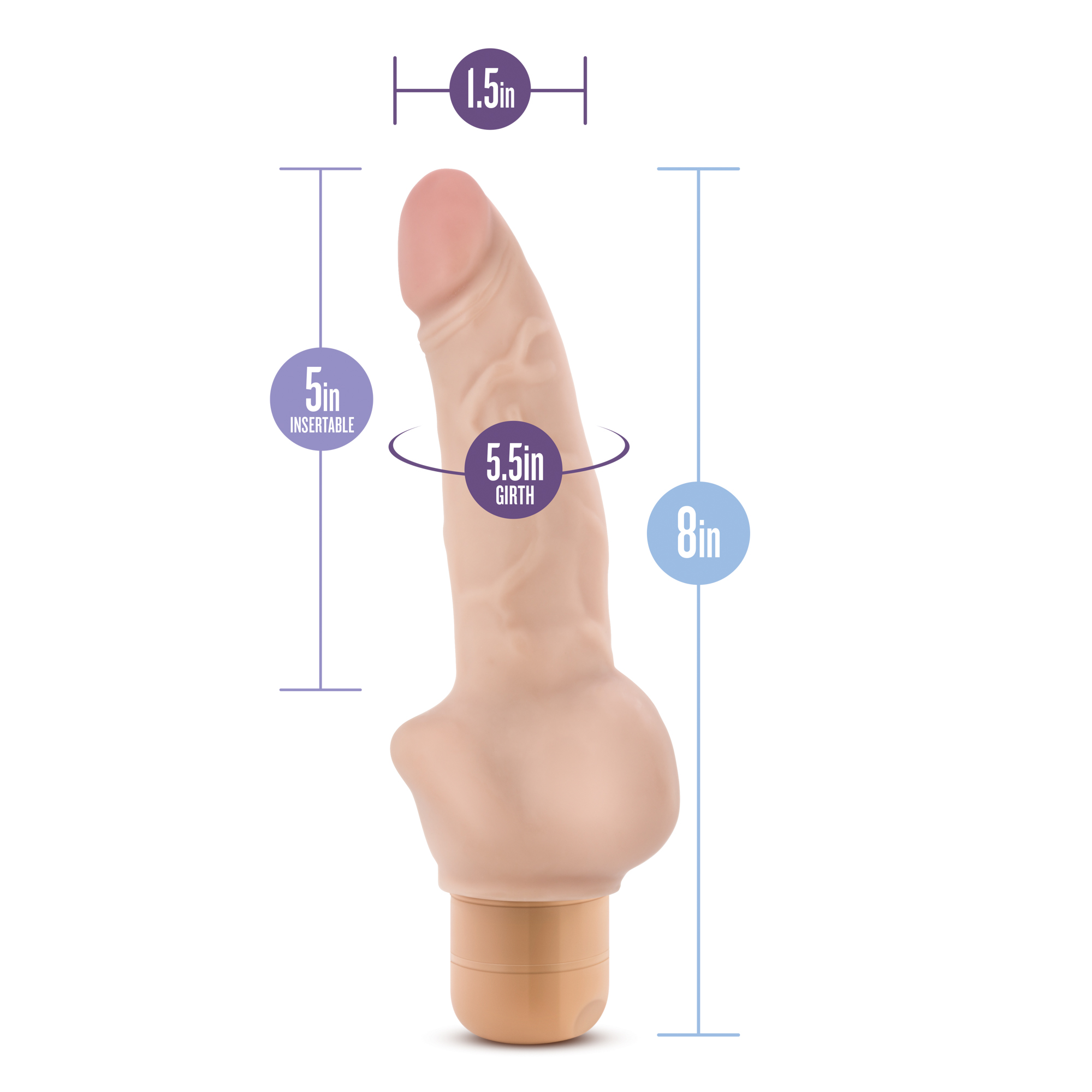 dr skin cock vibe  beige 