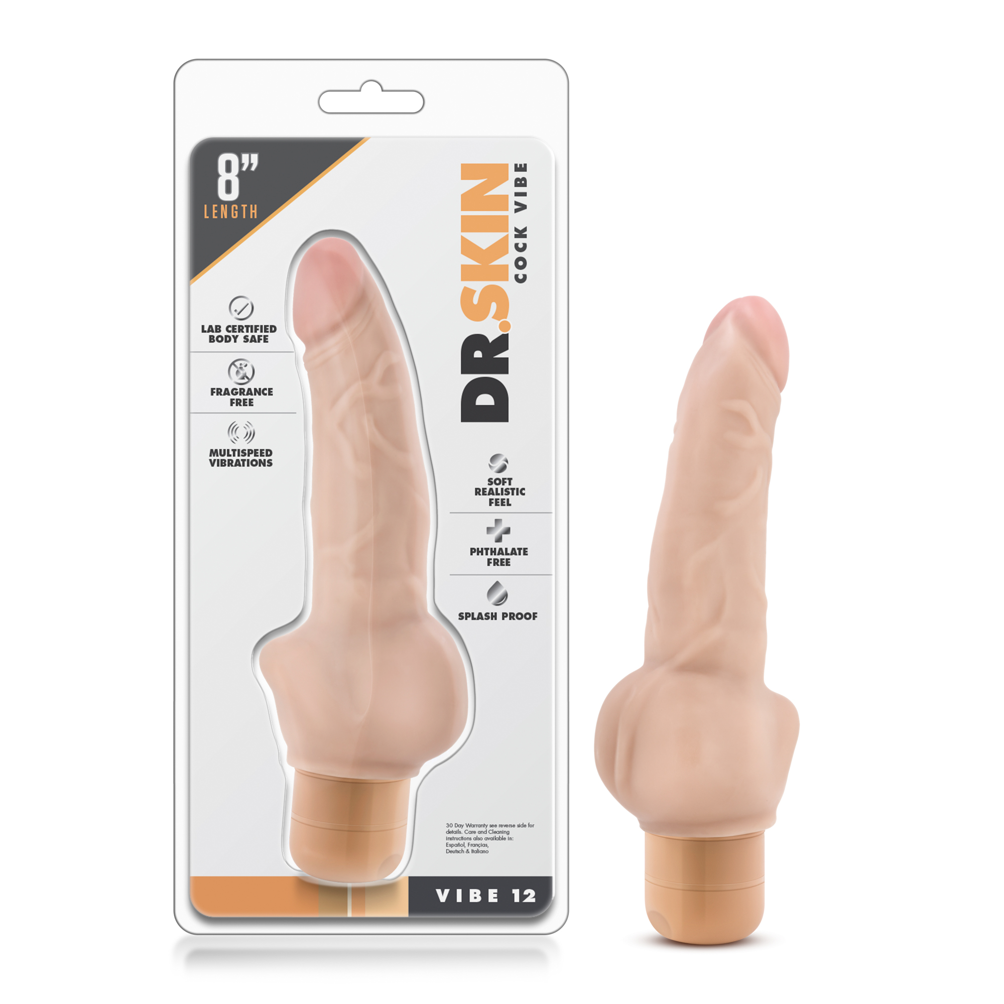 dr skin cock vibe  beige 