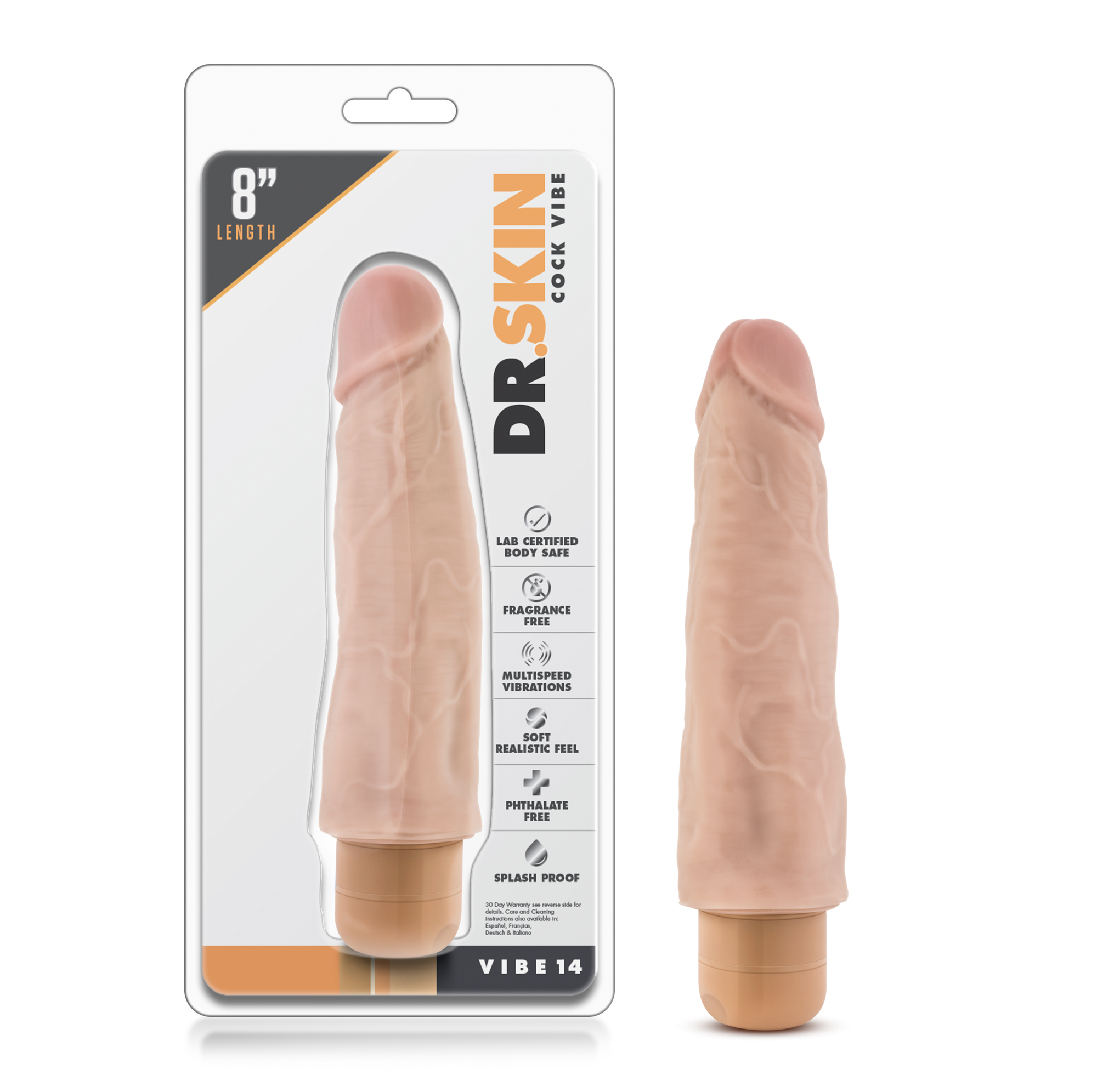 dr skin cock vibe  beige 