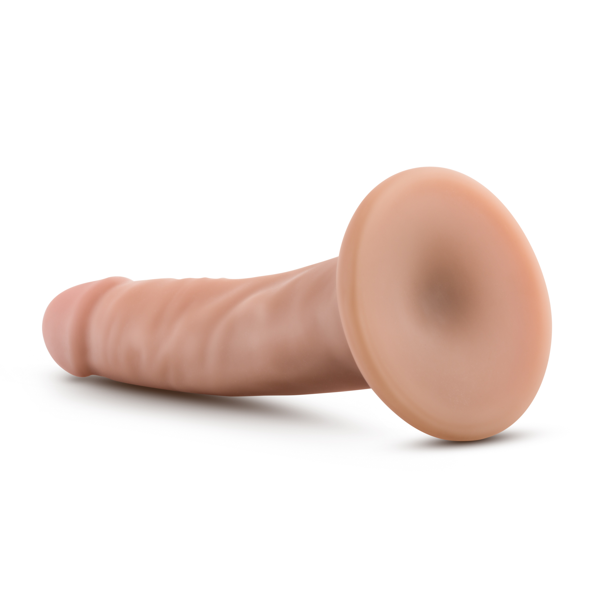 dr. skin . inch cock with suction cup vanilla 